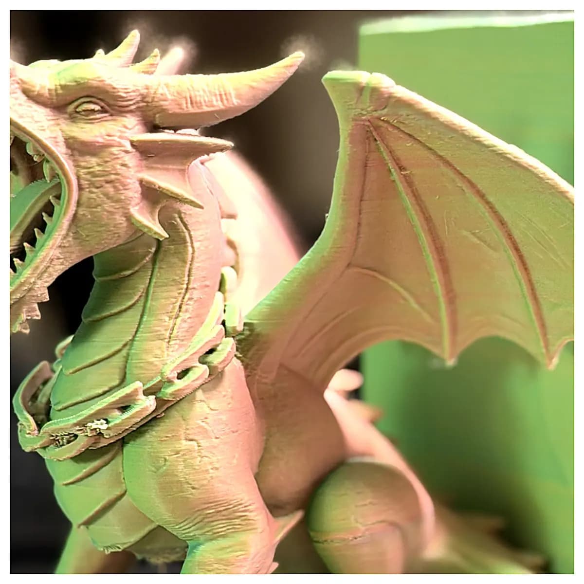 Dragon Statue Standing Dragon Sculpture Dragon Decor Dragon Art Figurine Dragon Culture Gift Dragon Collection Item Dragon Theme Decoration