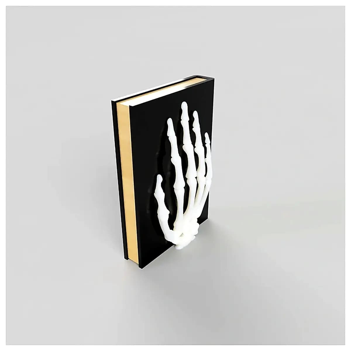 Skeleton Hand Writing Stand Model Display Stand Desktop Decoration Creative Bookmark Holder Art Ornament Learning Supplies