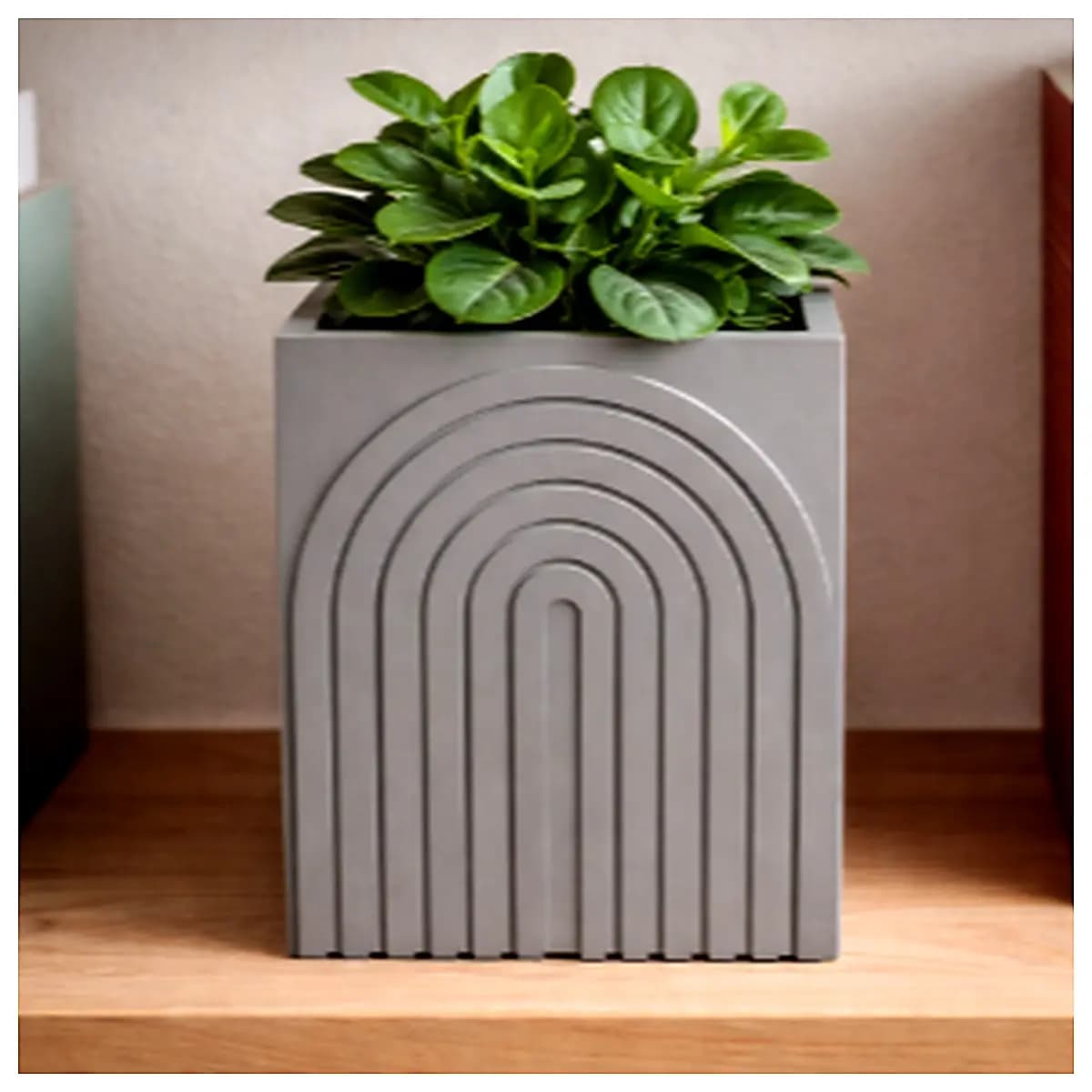 Minimalist Book Planter Stand Holder Desktop Shelf Creative Book Organizer Small Flower Pot Decorative Wall Mounted Display