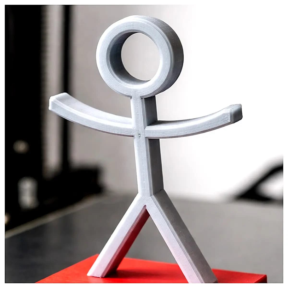 Matchstick Man Stand Figurine Desktop Decoration Creative Puzzle Toy Tabletop Display Stand Fun Gift Learning Toy