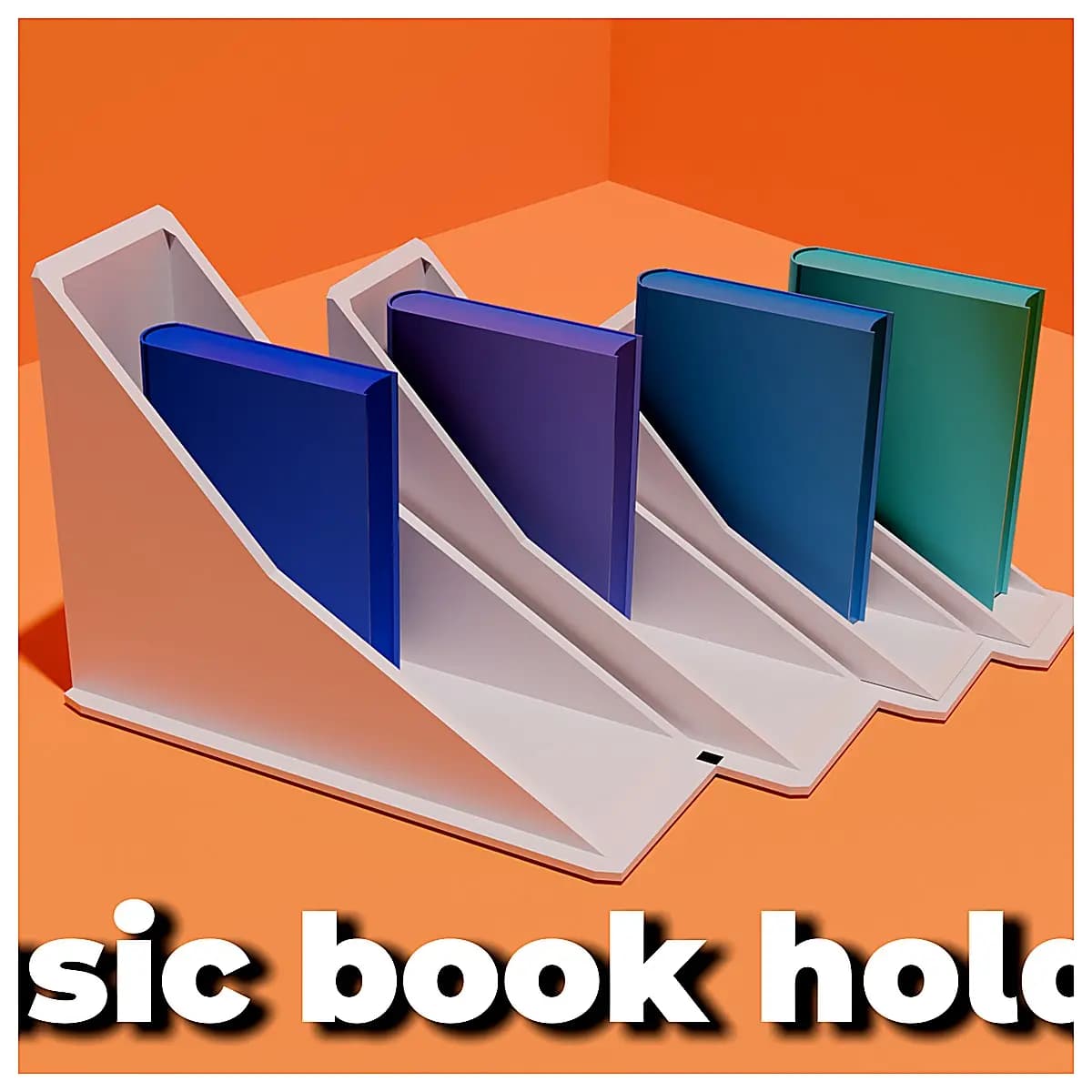 Base Book Stand Holder Desk Shelf Wall Shelf Decorative Shelf Simple Shelf Study Reading Office Learning