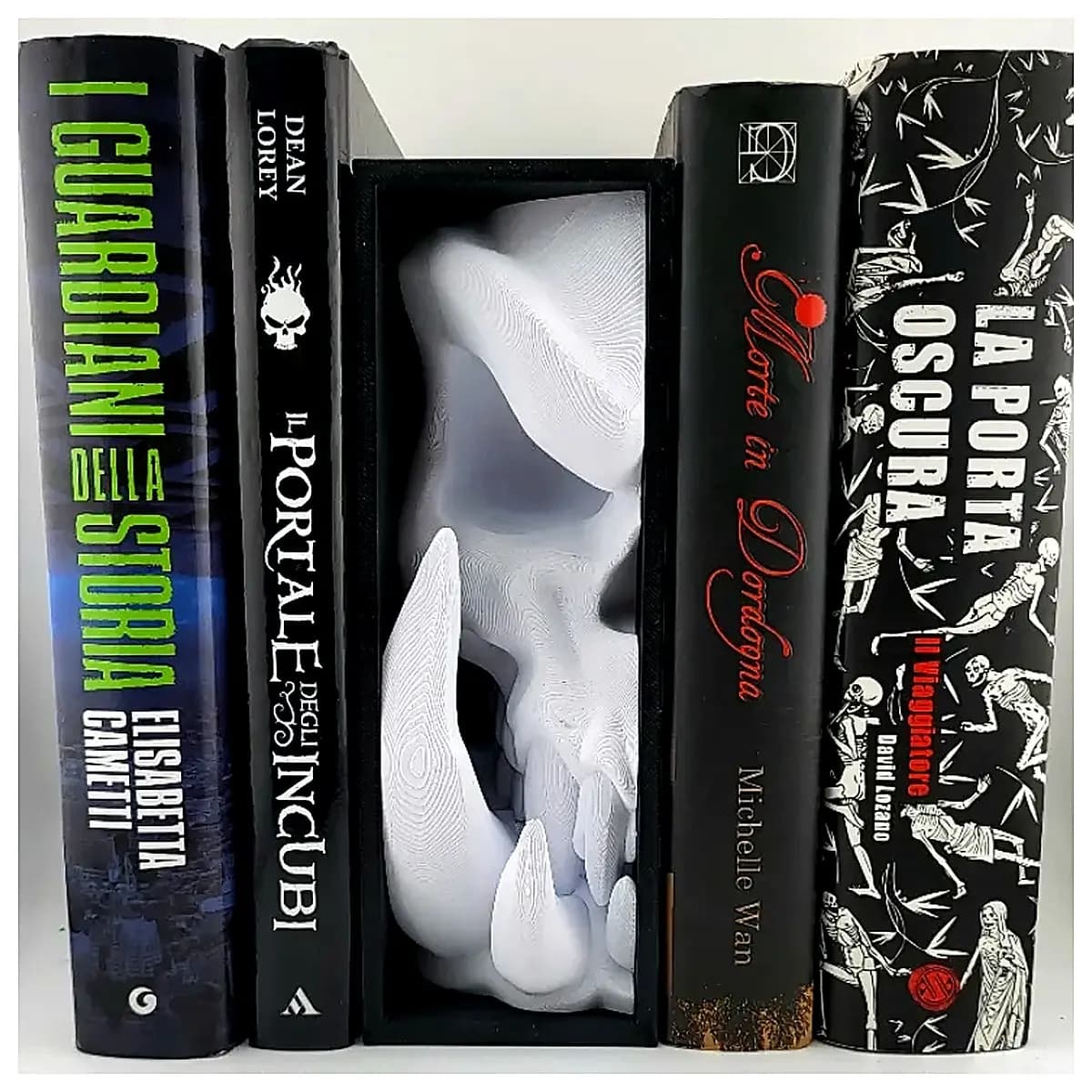 Skeleton Book Stand Model Display Stand Book Holder Desktop Shelf Support Reading Display Stand Prop Stand for Figurines Decorations Skeleton Book Sta