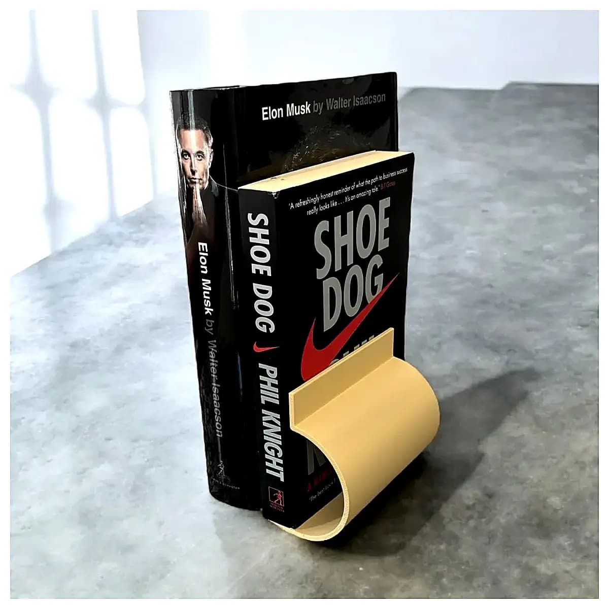 Minimalist Book Stand Display Holder Desktop Decoration Ornament Creative Bookmark Standing Shelf Office Study Supplies