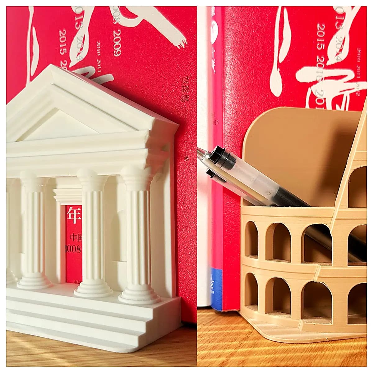 Ancient Greek Temple Model Roman Colosseum Stand Architectural Model Historical Building Museum Display Building Enthusiast