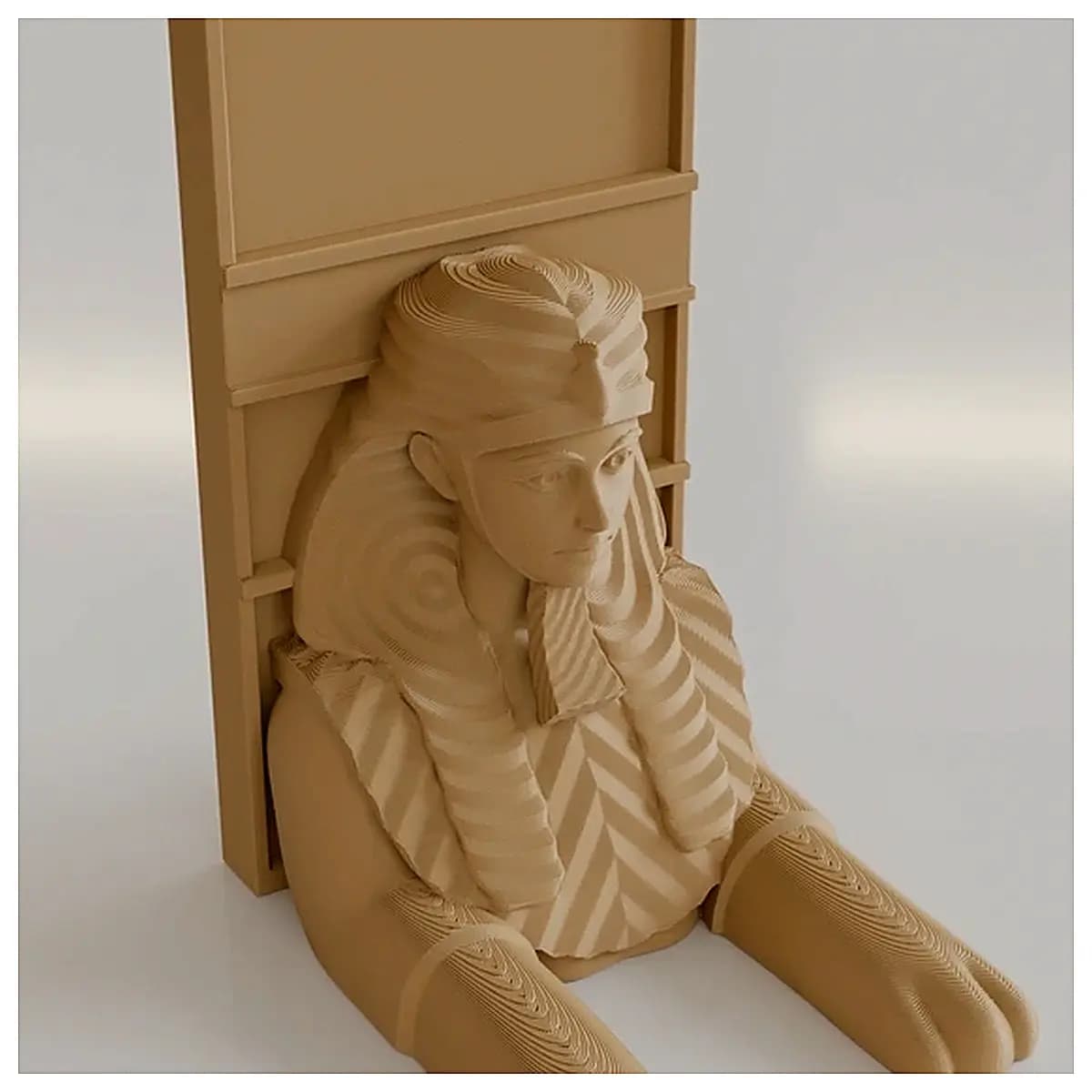 Sphinx Inspired Book Stand Sculpture Book Holder Shelf Decor Reading Support Page Protector Study Decoration Book Stand Accessory
