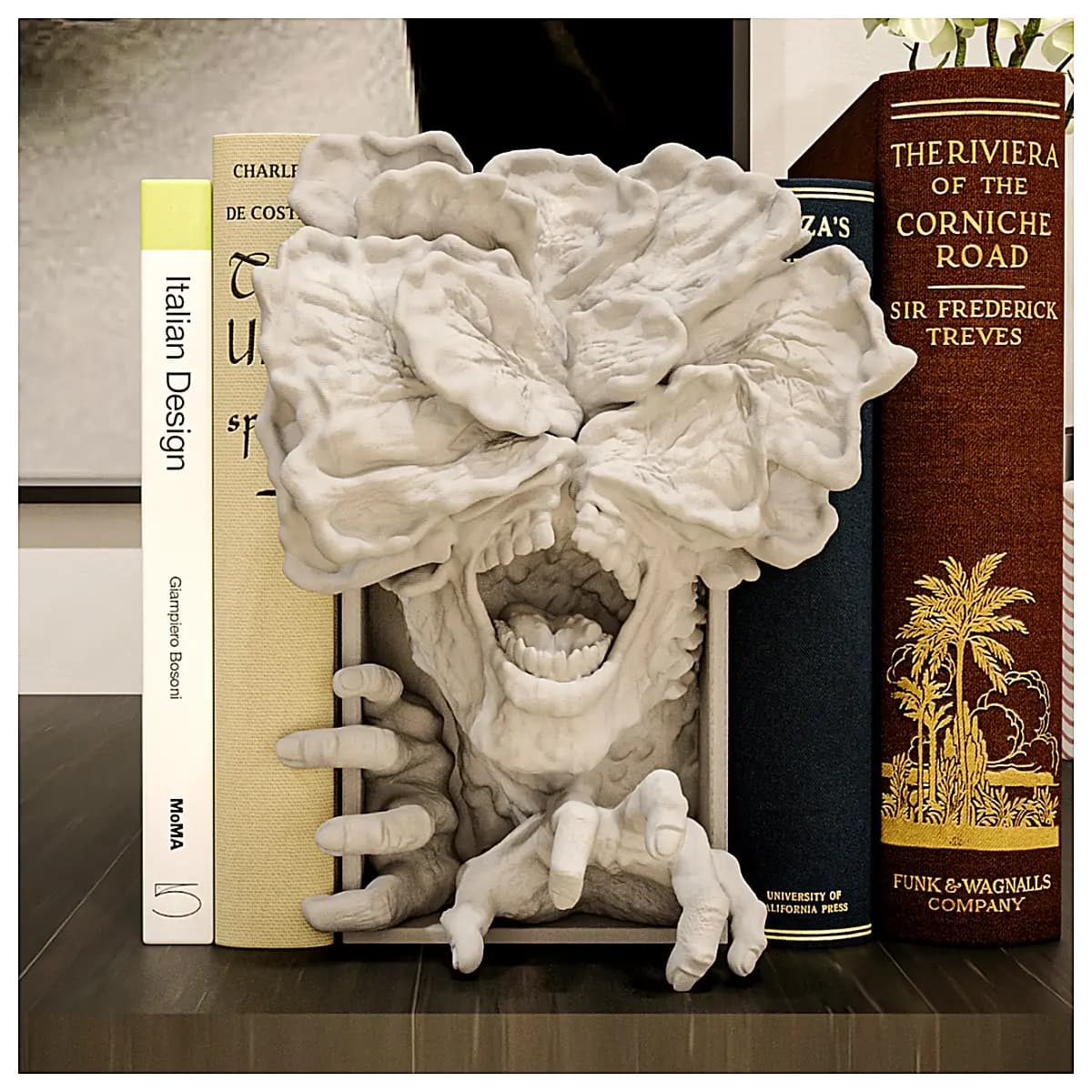 Wall Decoration Clicker Book Stand Decorative Book Shelf Wall Hanging Accessory Creative Home Decor Wall Art Hanging Ornament