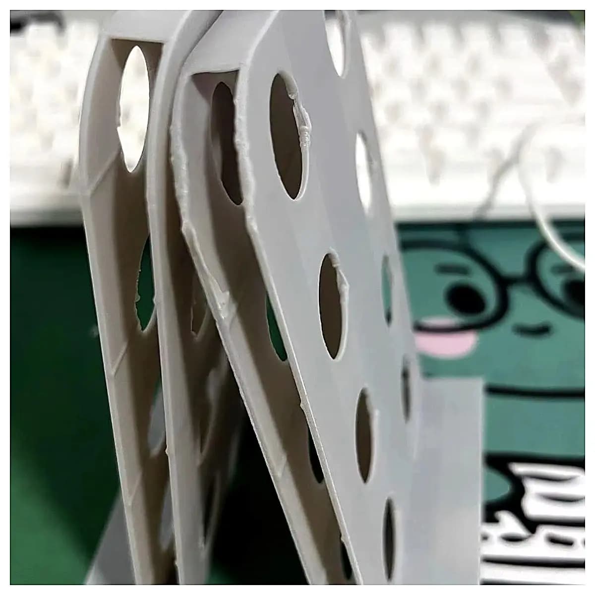 3D Printed Book Stand Desktop Stand Wall Mounted Shelf Creative Book Holder Minimalist Shelf Space Saving Modern Home Decor
