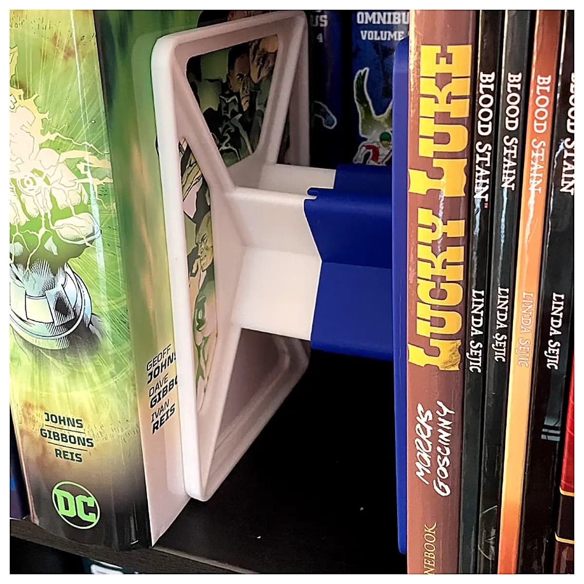 Book Stand Holder Adjustable Shelf Support Desktop Book Display Stabilizer Decorative Stand Stabilizer