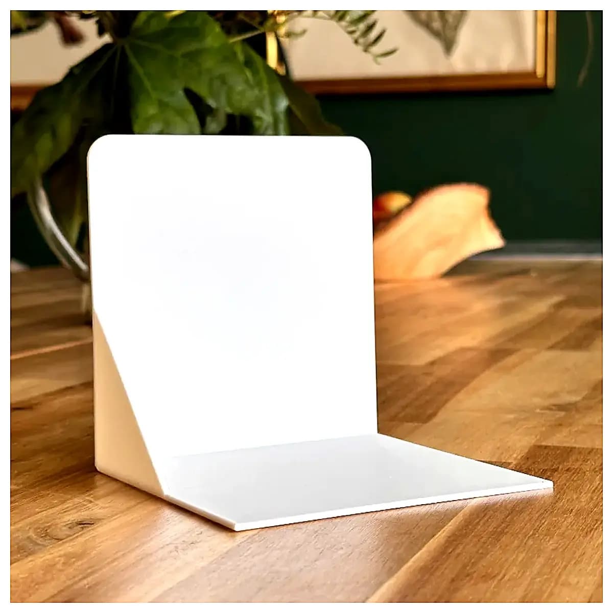 Minimalist Book Stand Desktop Shelf Holder Upright Book Stand Mini Shelf Support Stand Study Office Shelf
