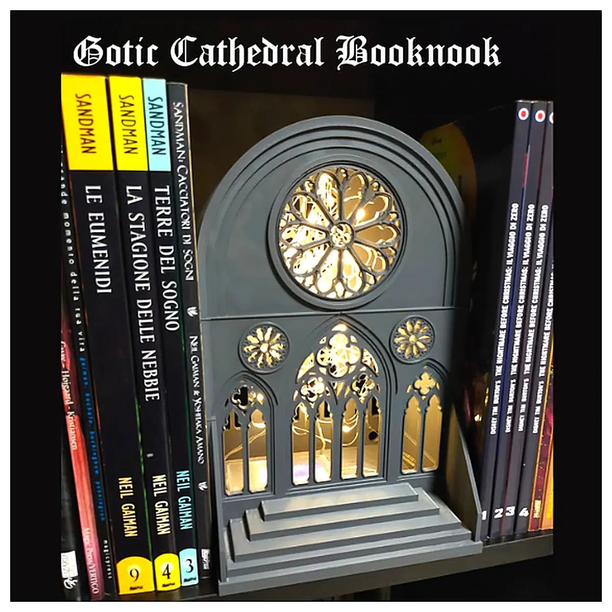 Gothic Book Stand Bible Rack Book Shelf Religious Decor Religious Art Classic Books