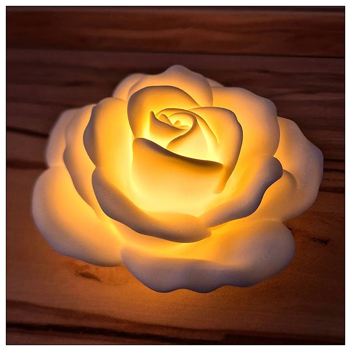 Valentine s Day Rose Lights Romantic Tea Candle Holder Festive Atmosphere Love Decor Scented Candles Desktop Decoration Wedding Gift