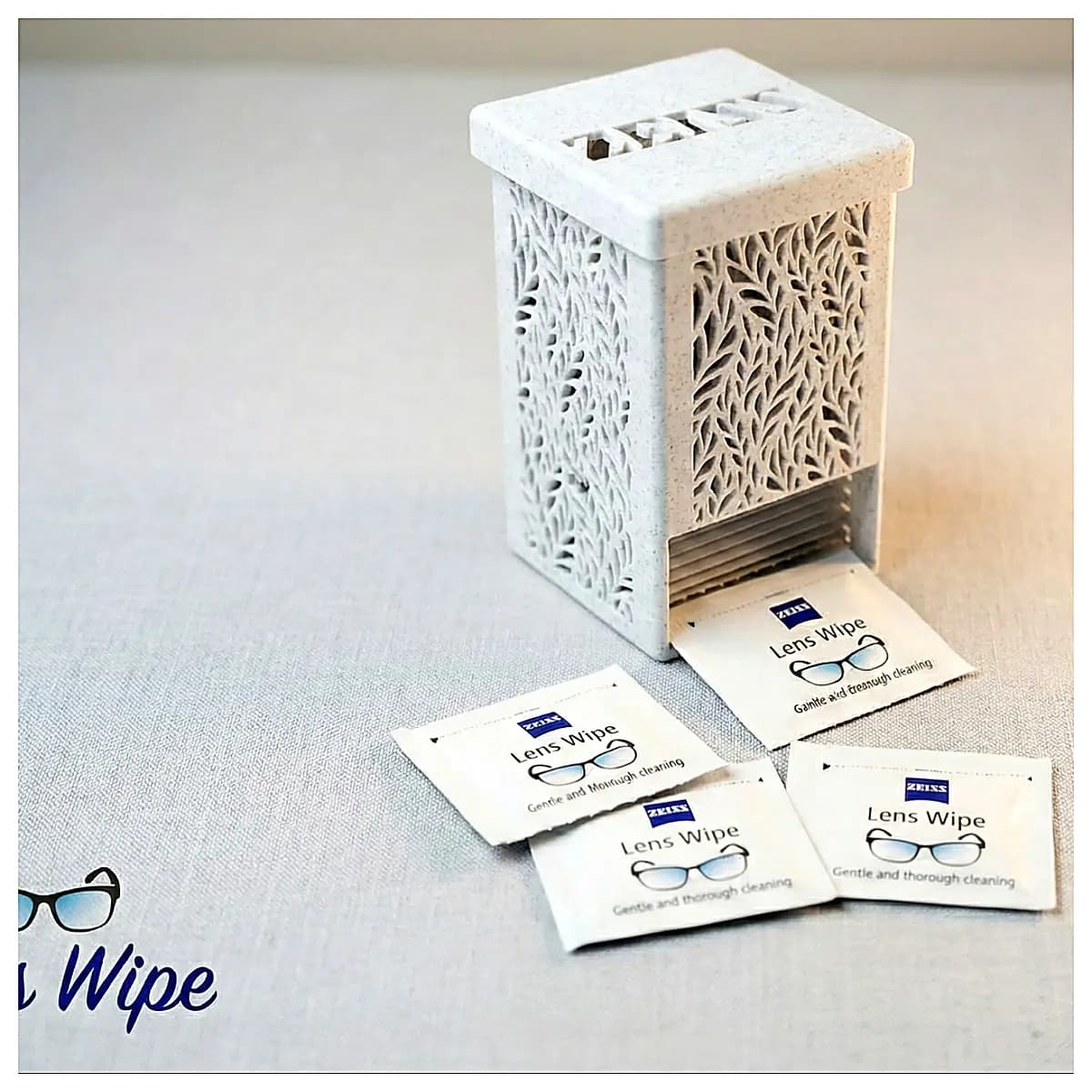 Lens Wipes Organizer Lens Cleaning Box Wipes Holder Lens Protection Case Camera Accessory Parts