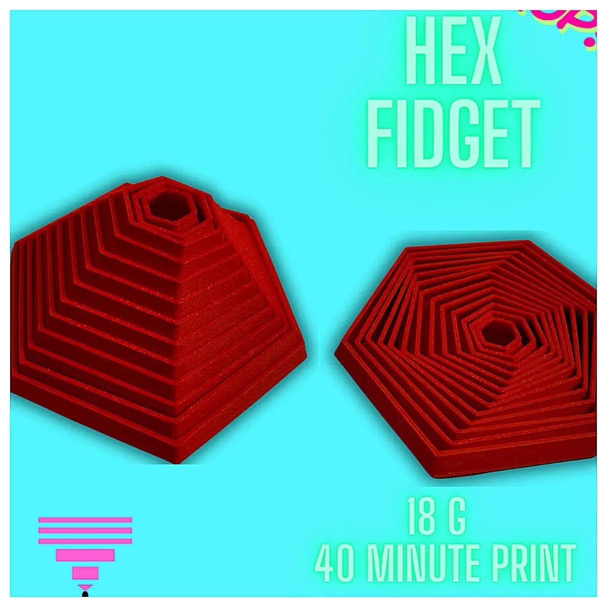 Hexagon Puzzle Toy Stress Relief Aid Brain Teaser Kids Learning Shape Matching Game