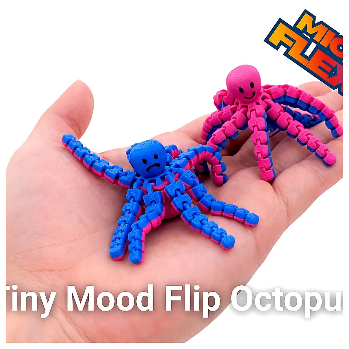 Mini Changing Octopus Simulation Octopus Model Creative Puzzle Toy Ocean Creature Figure Kids Toy Pet Toy