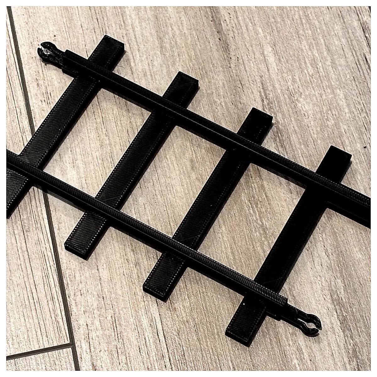 Model Train Straight Track Section 59 4x160mm Toy Train Parts Track Accessories Rail Model Simulation Track Mini Train Accessories