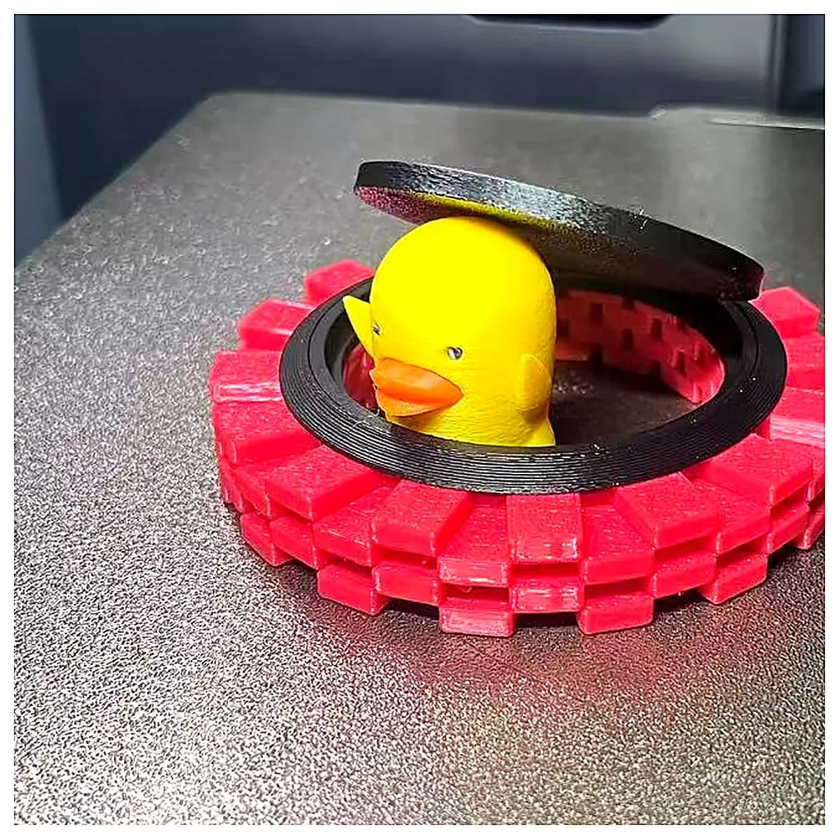 Escape From Duck Cove Desktop Fortress Henan Feng Shui Base Duck Toy Foundation Outdoor Kids Game Desktop Defense Tower Toy Accessories