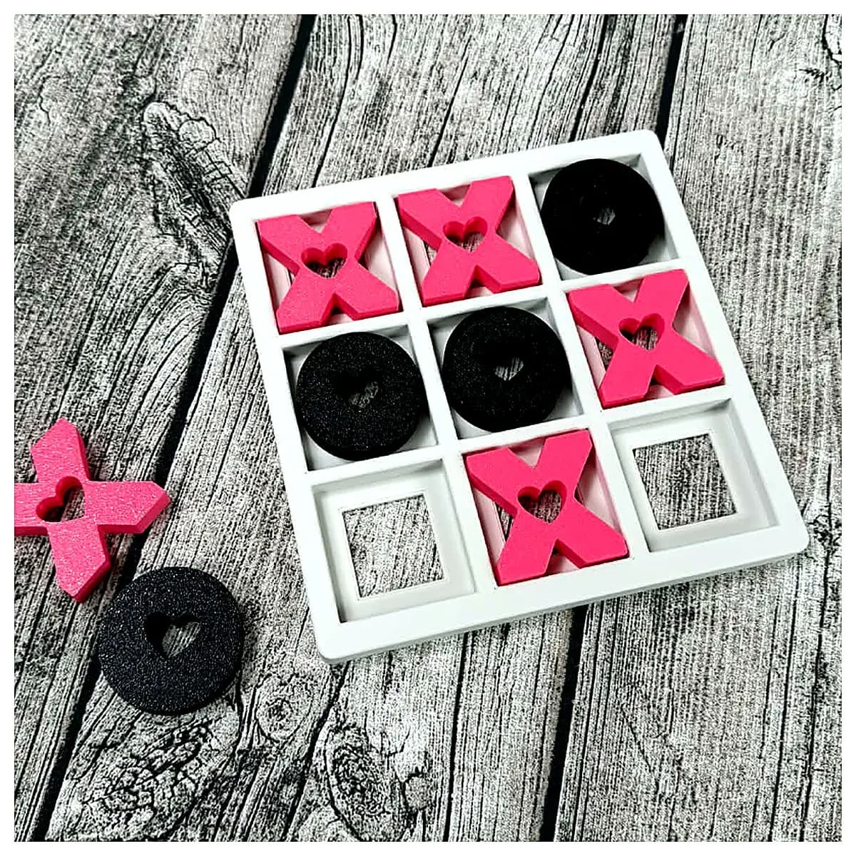 Valentine s Day Toe Game Puzzle Toys Couple Battle Romantic Gift Festival Activity Fun Board Love Challenge