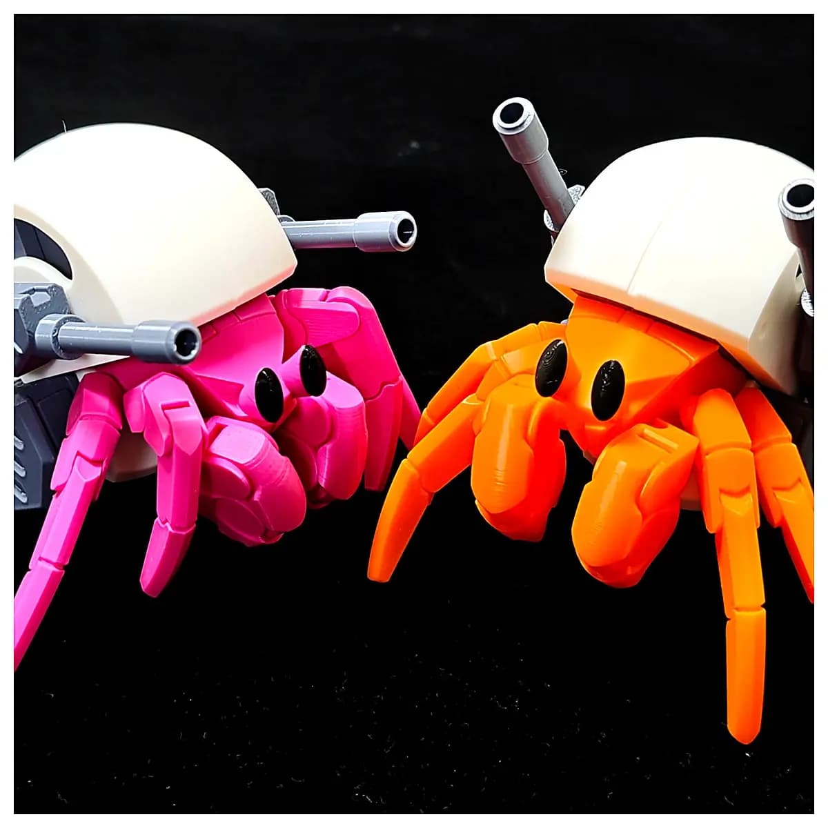 Hermit Crab Model Crab Ship Model Assembly Toy Crab Boat Assembly Model Hermit Crab Model Accessories Crab Ship Model Enthusiasts