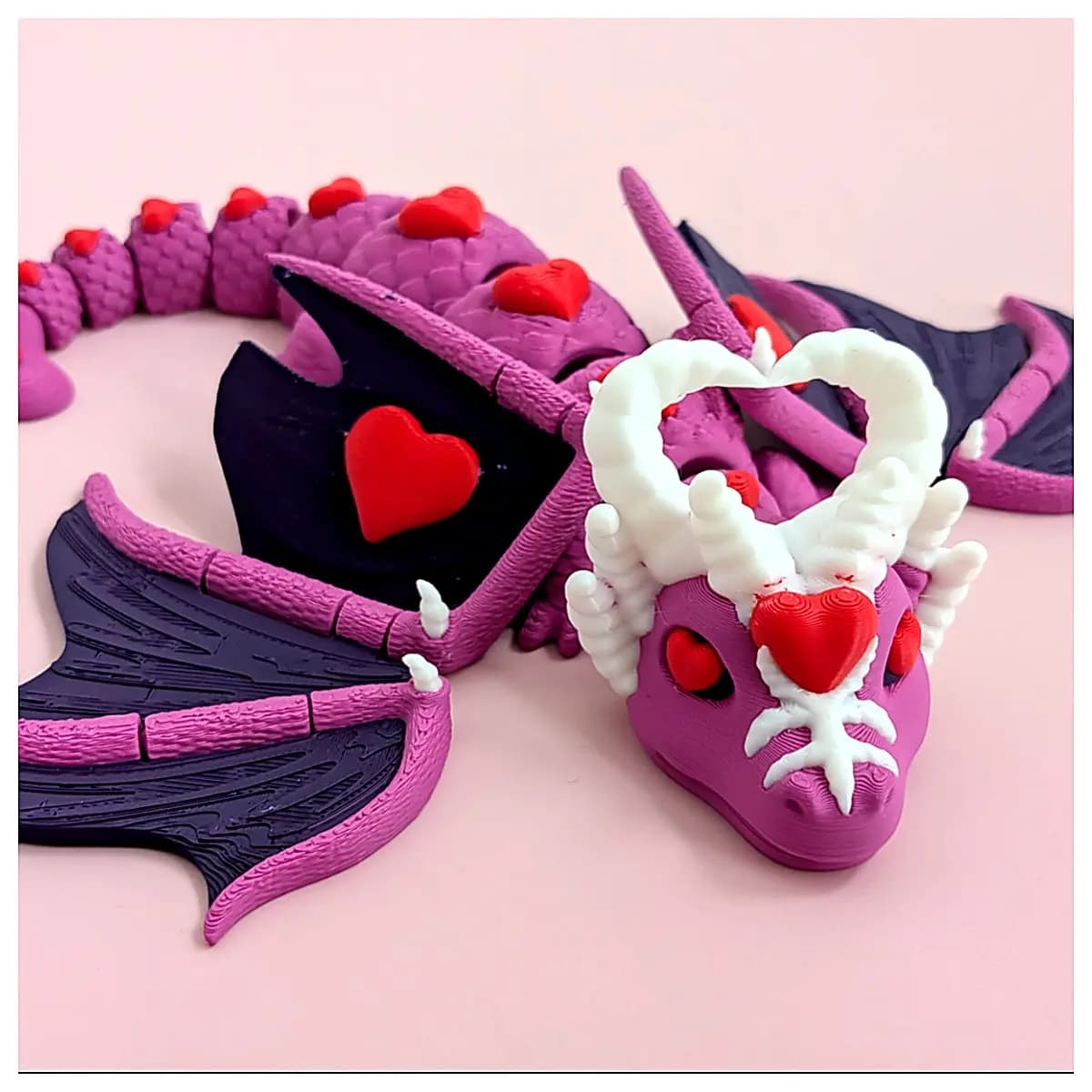 Moving Dragon Model Valentine s Gift Flexible Joints Realistic Dragon Collectible Kids Toy Festive Decoration
