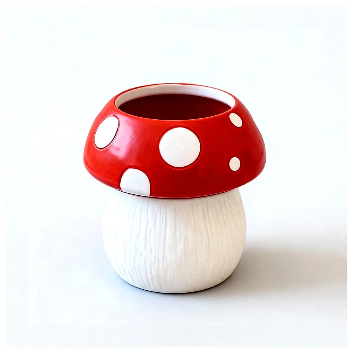 Cute Mushroom Pencil Holder Creative Pen Bucket Girls Storage Tub Desk Decoration Office Organizer Pen Accessories
