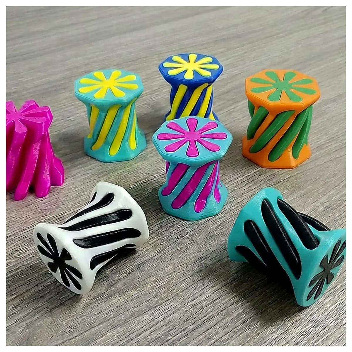 Rotating Decompression Octahedron Tool Penetration Proof Repair Emergency Fix Parts Accessory Fast Opening Unboxing Tool