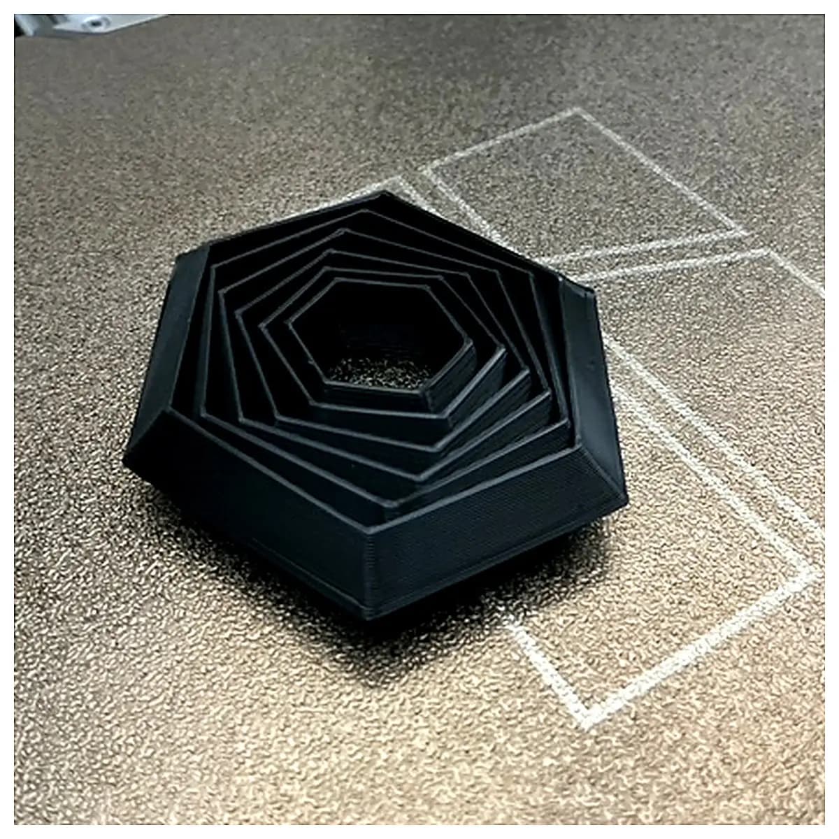 Hexagon Puzzle Toy Stress Relief Training Cognitive Development Fun Game Kids Activity Stress Buster