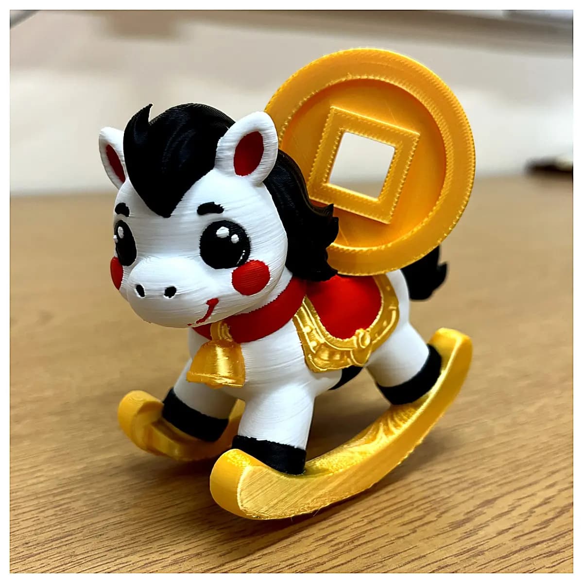 Adorable Rotating Toy Magnetic Twist Turn Animal Figure Kids Puzzle Gift Baby Educational Toy Rotating Horse Playset