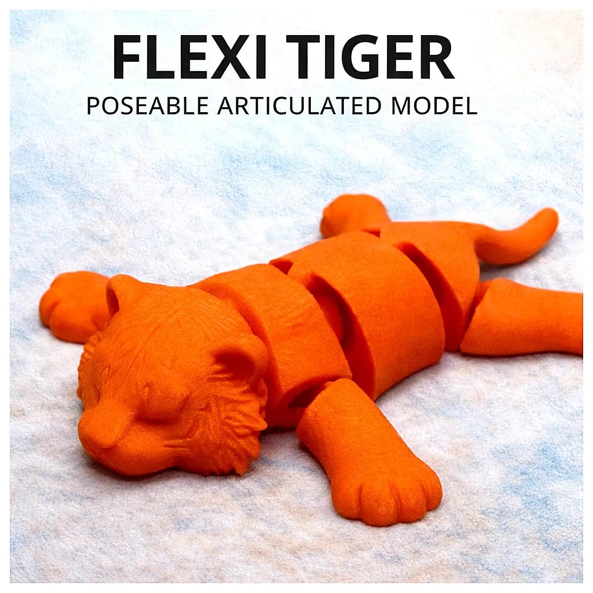 Articulated Tiger Toy Realistic Animal Model Interactive Pet Educational Toys Role Play Kids Gift Tiger Accessories