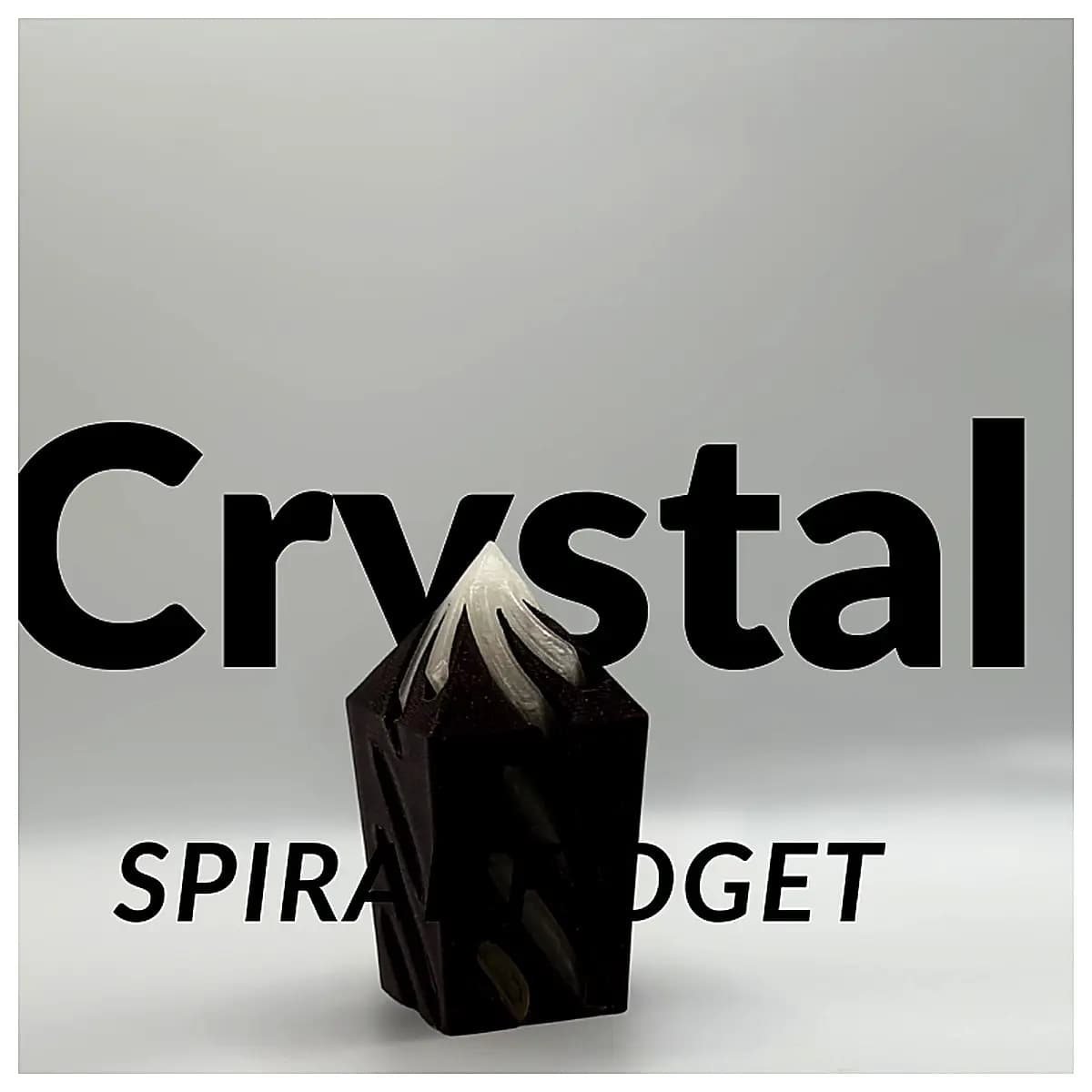 Crystal Spiral Stress Toy Anxiety Relief Relaxation Finger Play Puzzle Fun Stress Buster