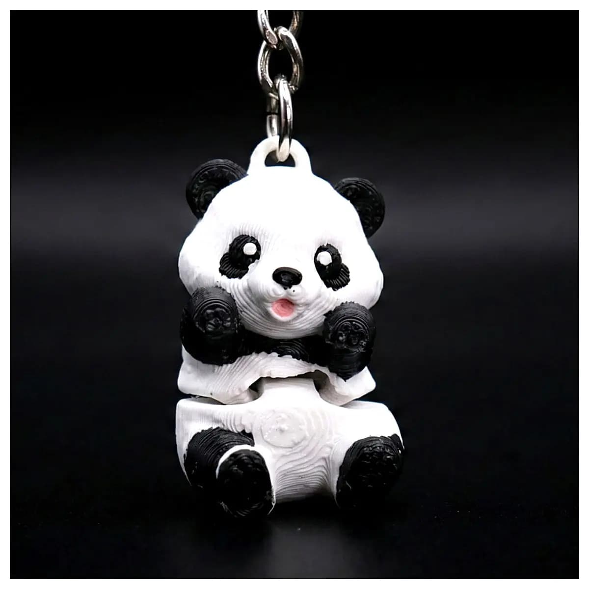 Animatronic Panda Model 3D Printed Joint Toy Parts Pet Figures Puzzle Toys Desktop Decoration Panda Accessories