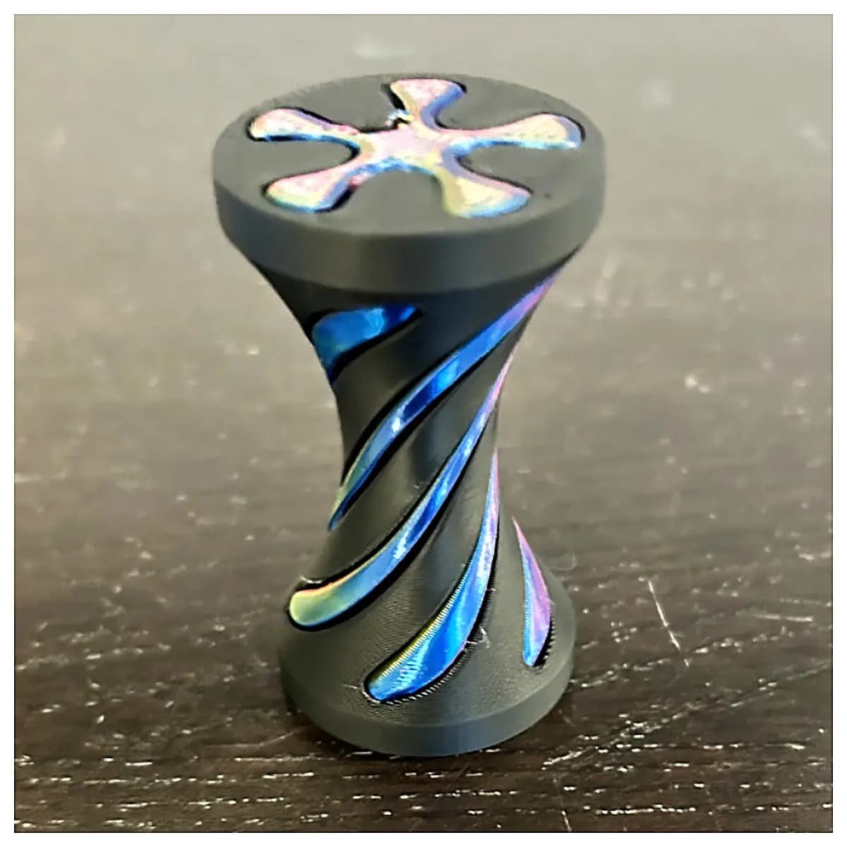 Spiral Hourglass Stress Relief Toy Pressure Release Puzzle Fun Desk Decoration Meditation Relaxation Creative Gift Calm