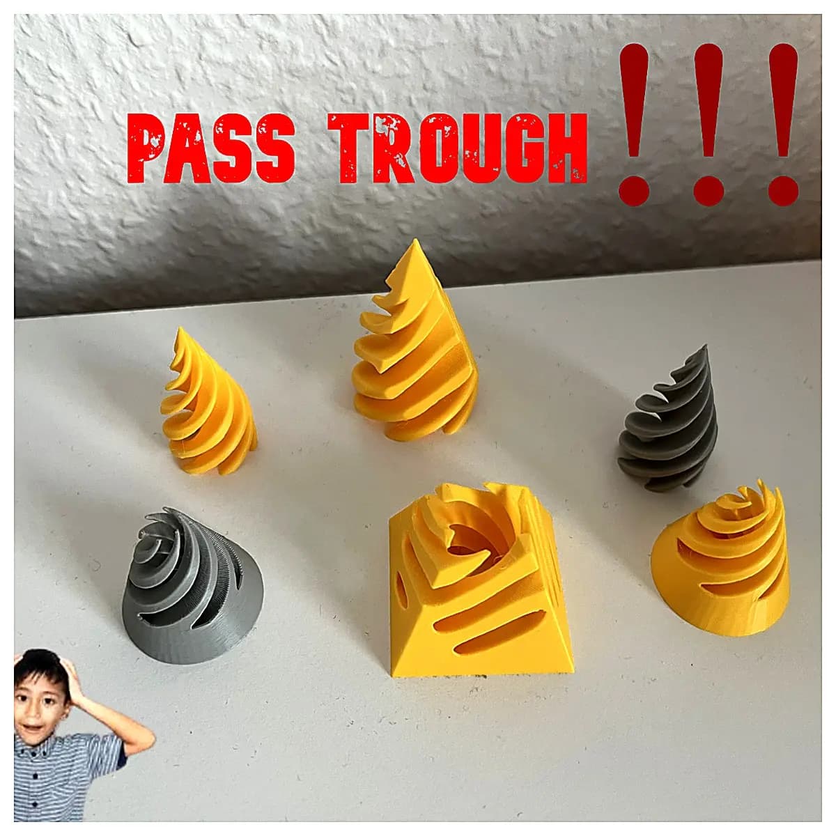 Through the Finger Gyro Gyro Toy Fun Brain Teaser Toy Rotating Toy Puzzle Game Child Gift Learning Tool