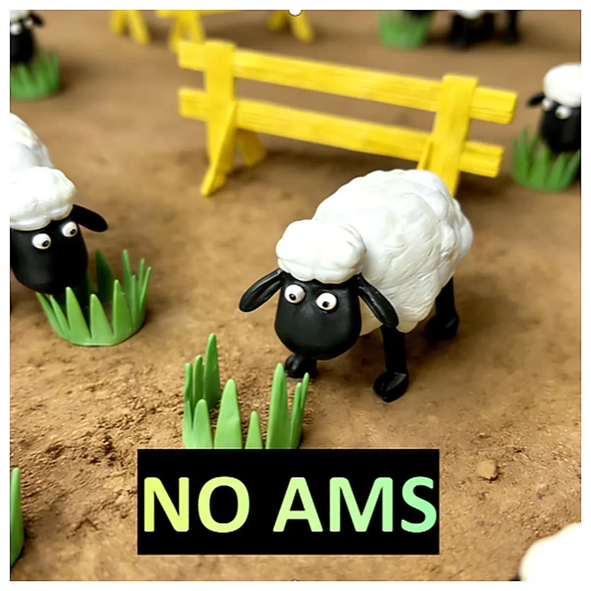 Mini Farm Sheep Toy Micro Scene Decoration Sheep Model Farm Accessory Kids Toy Plush Figure Scene Piece
