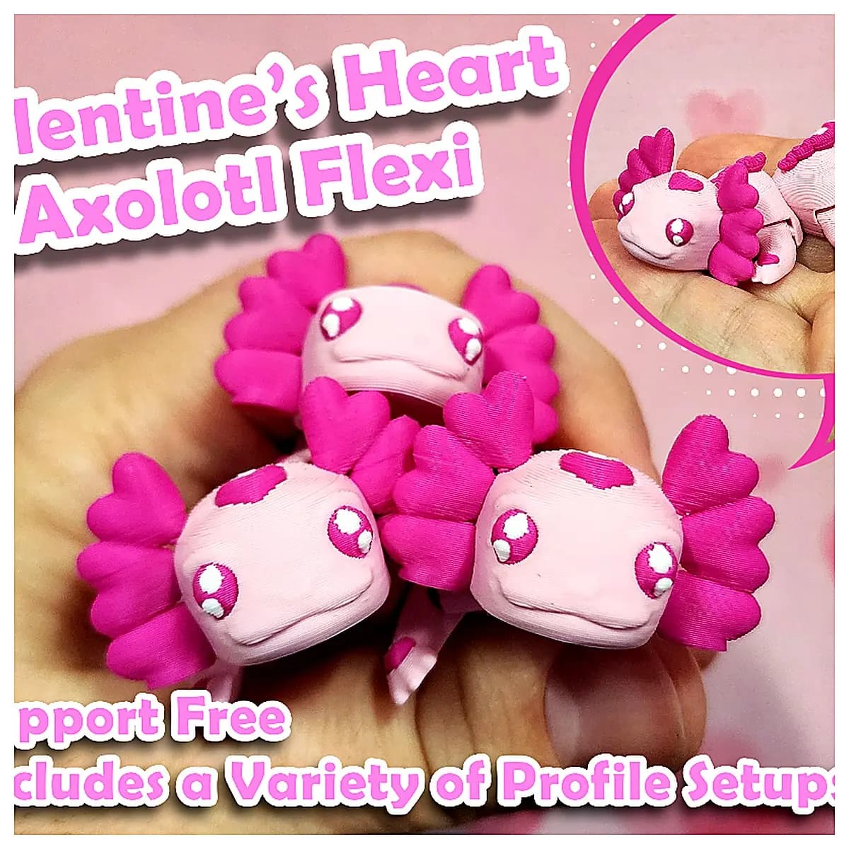 Moving Joint Shaped Newt Pet Hatchling Reptile Accessories Ornamental Valentine s Gift Love