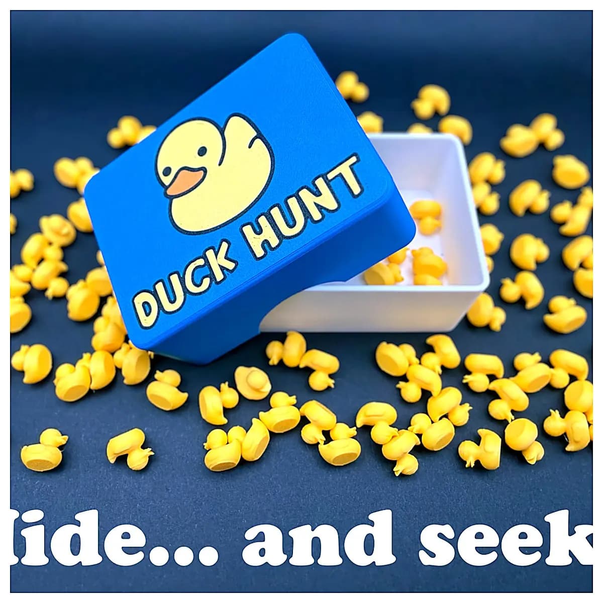 Duck Hunt Game Hide and Seek Duck Toys Kids Puzzle Games Parent Child Interaction Game Accessories Fun Gift Suitable for Babies Early Education