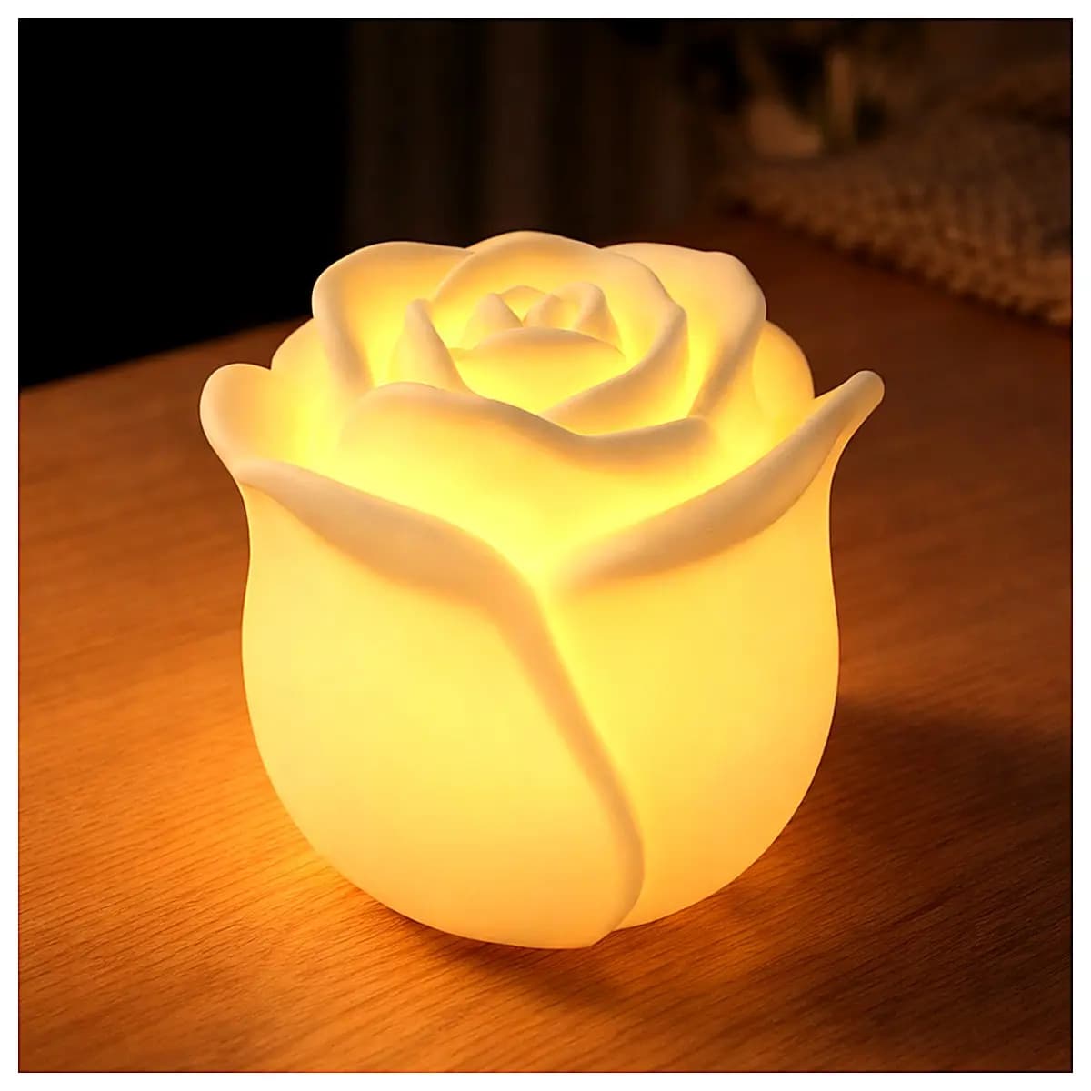 Rose Candle Holder Stand Romantic Tea Holder Valentine s Day Gift Decorative Accessory Candle Stand Festive Decor