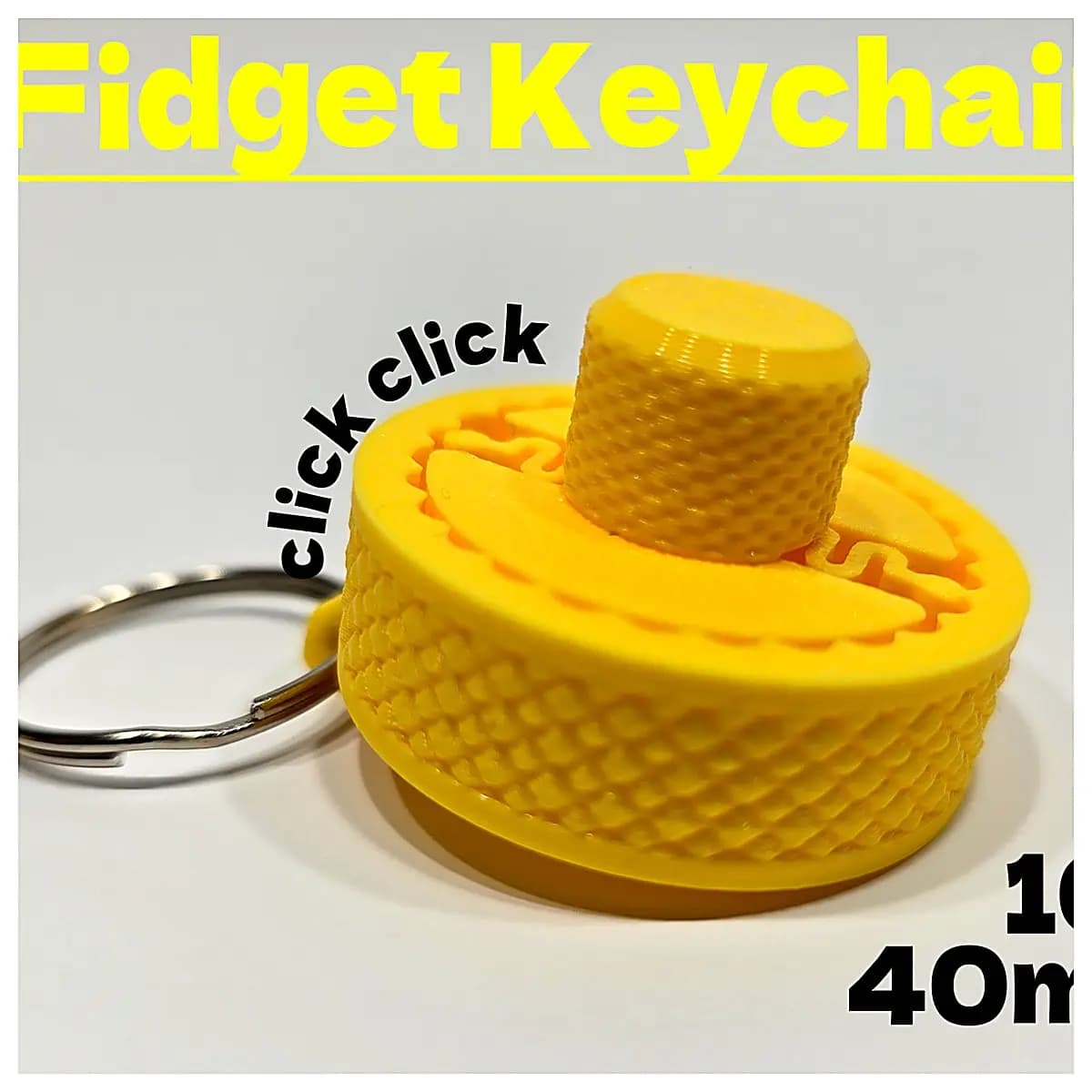 Stress Relief Buckle Keychains Release Tension Emergency Clip Anxiety Relief Keychain Accessories Daily Carry Mini Buckles