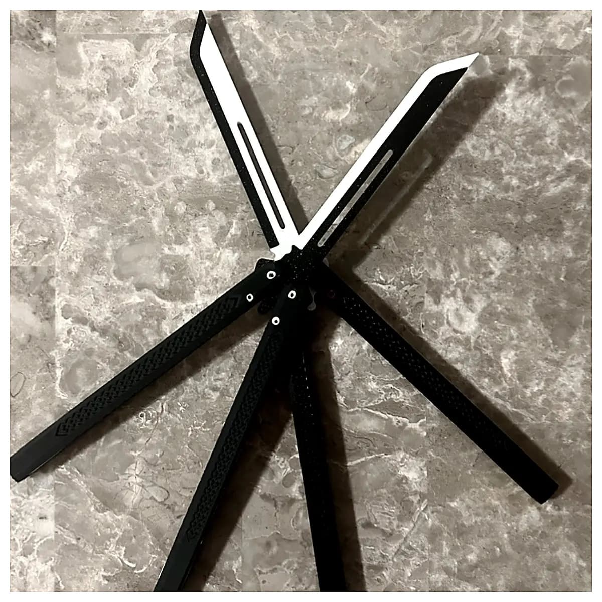 Trainer 3D Printed Whippy Blade Simulator Practice Tool Spin Blade Fitness Equipment Outdoor Training Accessories Impact Training