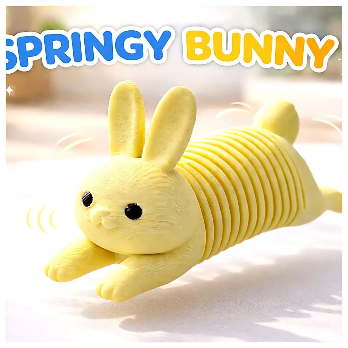 Bouncing Bunny Toy Fun Jumps Rabbit Kids Activity Toy Jumping Accessories Educational Toys Baby Gift Indoor Outdoor Play