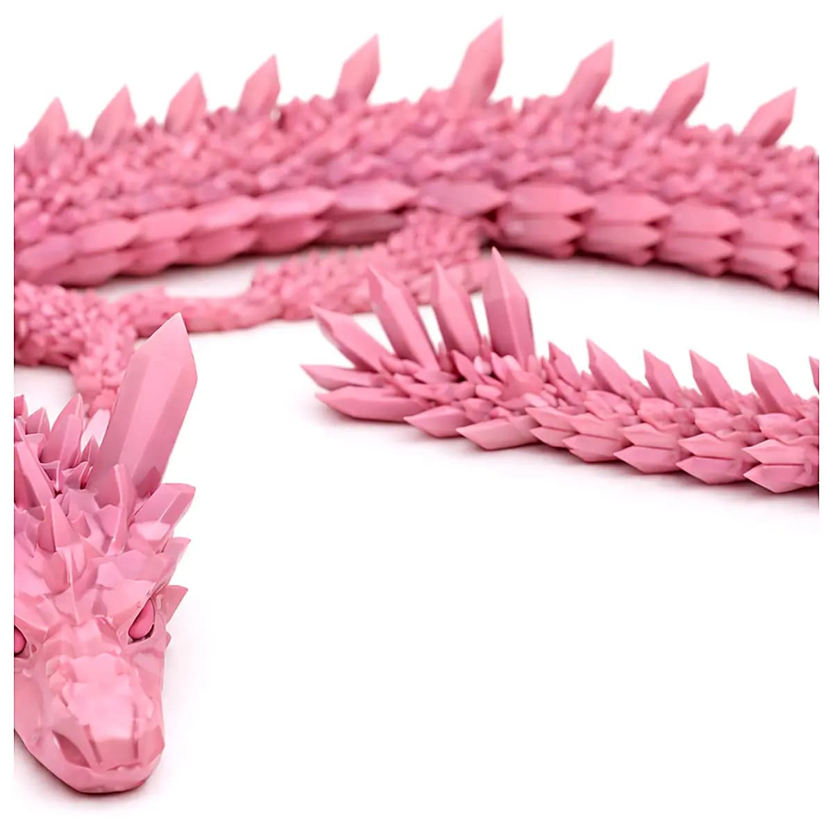 Flexible Crystal Dragon Joints Toy Rotating Joint Model Kids Toy Pet Toy Collectible Role Play Cool Dragon Figure