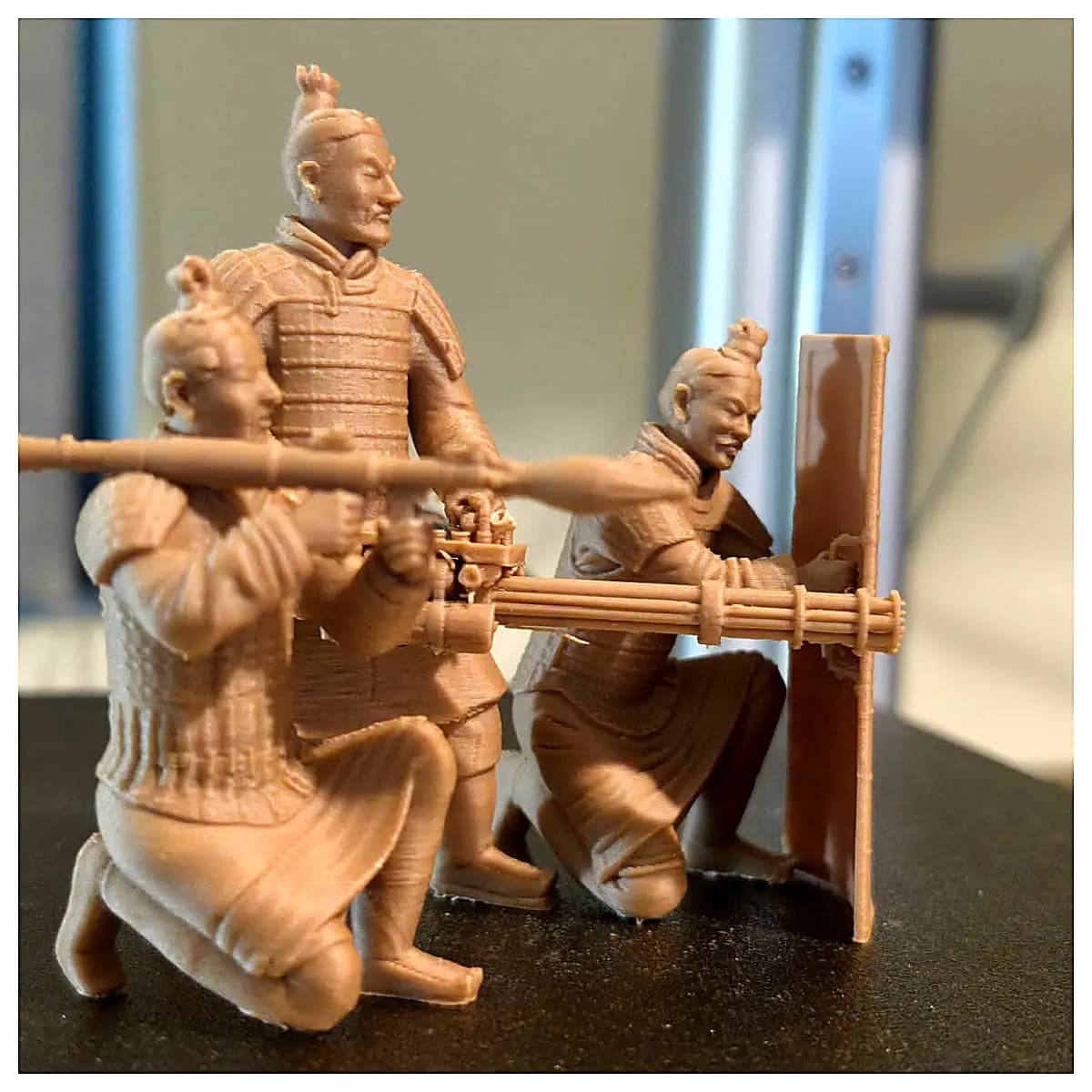 Terracotta Army Time Travel Pottery Soldier Lifestyle Model Toys Collectibles Home Decor Kids Gift Through Time