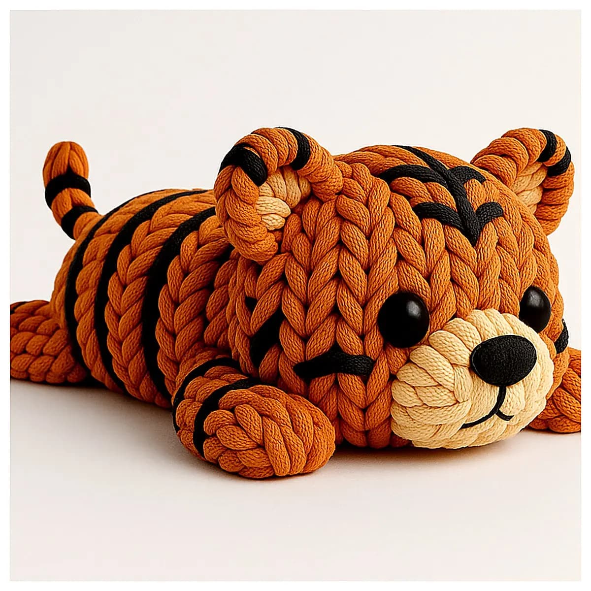 Mobile Plush Tiger Toy Soft Plush Toy Kids Birthday Gift Tiger Plushie Realistic Faux Fur Animal Cute Pet Accessories Children s Toys