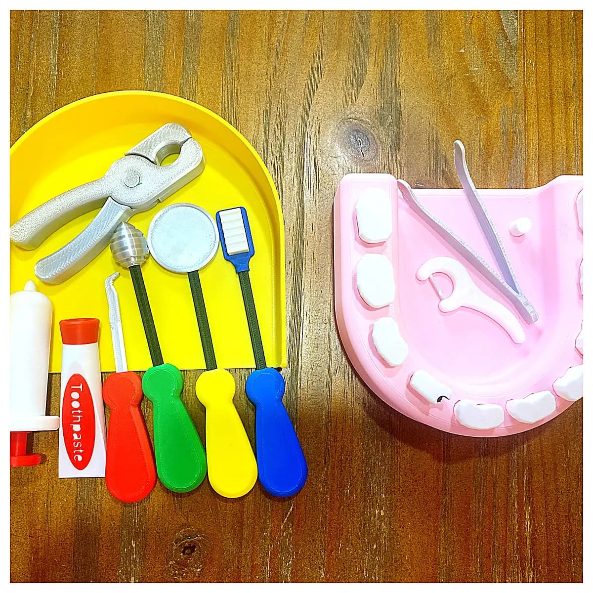Kids Dentist Toy Educational Play Dentist Role Play Learning Toys Early Childhood Development