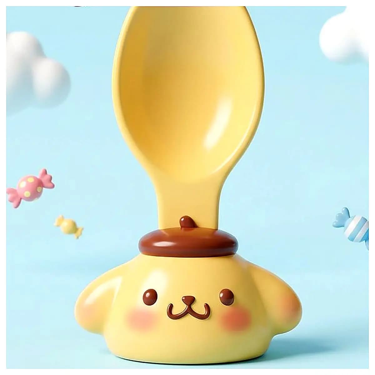 Custard Dog Toy Spoon Ice Cream Coffee Cup Play Set Kids Toy Fun Bean Scoop Cute Pet Spoon Educational Toys Toddler Gift