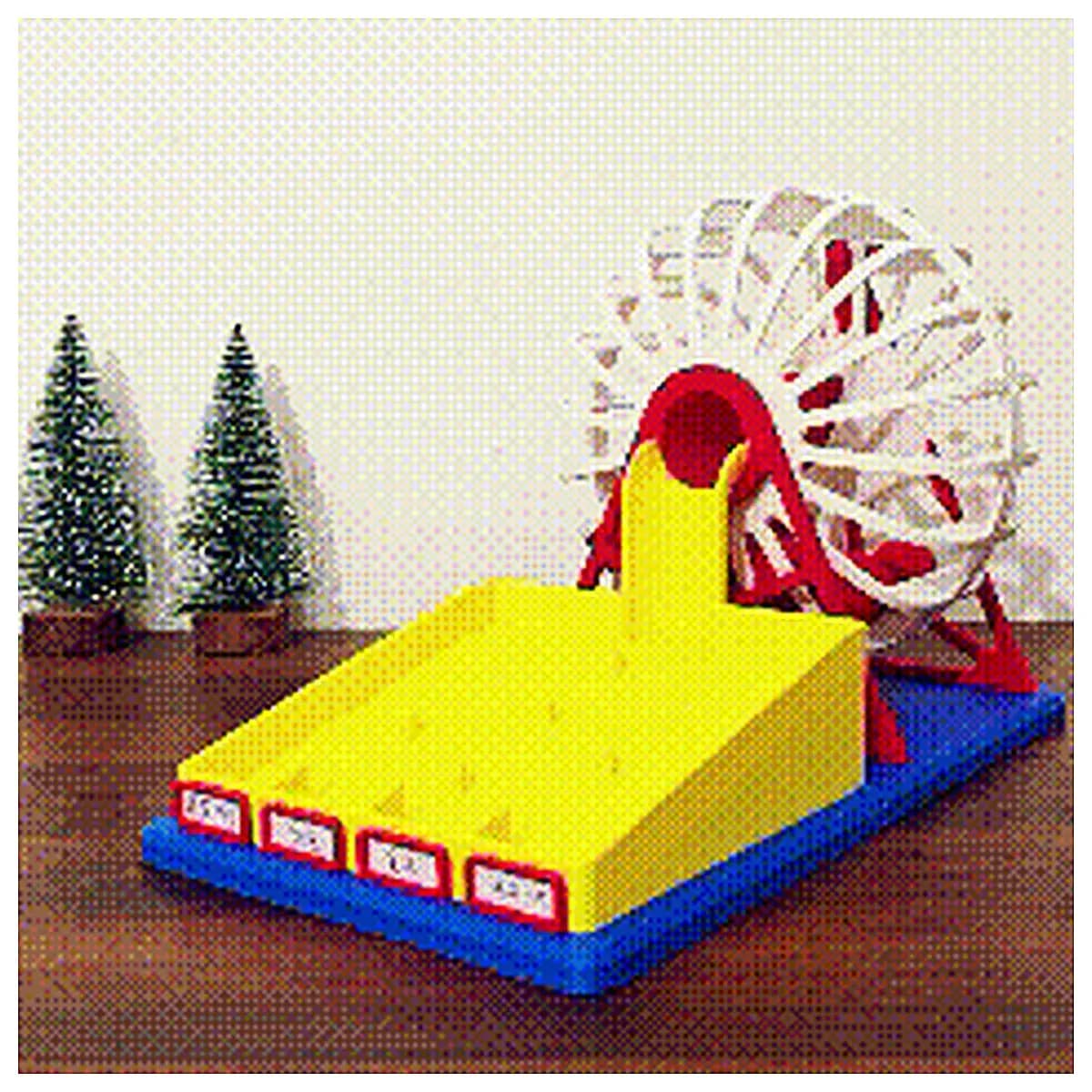 Lucky Wind Wheel Spinning Prize Machine Toy Rotating Gift Box Party Favor Fun Game Kids Birthday Gift Reward Dispenser Sale