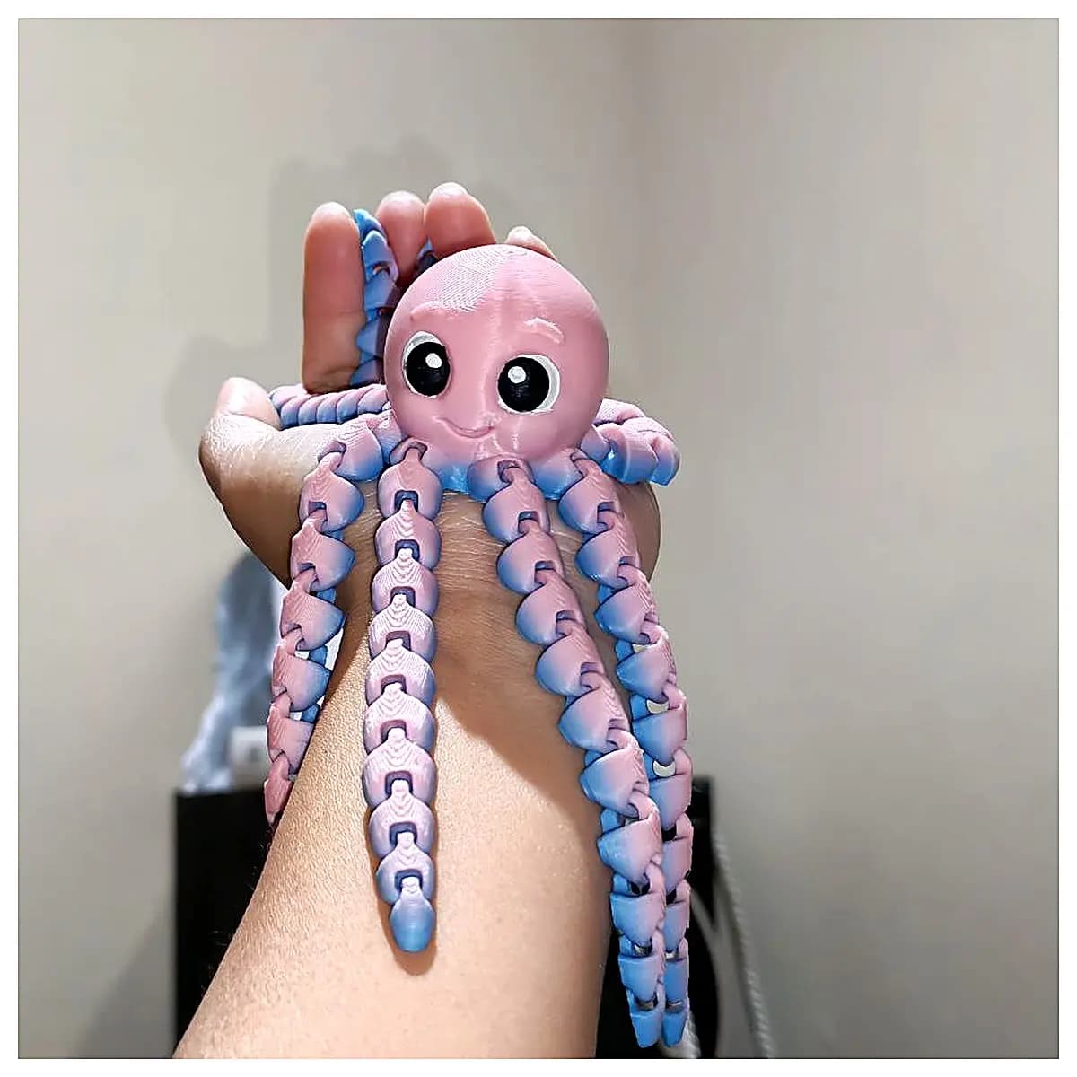 Poseable Octopus Toy Fun Joint Octopus Realistic Octopus Model Creative Octopus Figurine Desktop Octopus Decoration Joyful Octopus