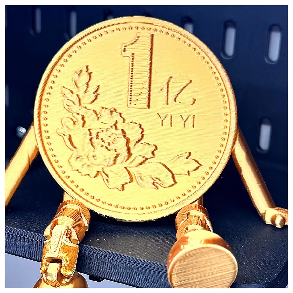 100 Million Coin Gyro Toy Rotating Helix Puzzle Desktop Decoration Gift Idea Coin Spinners