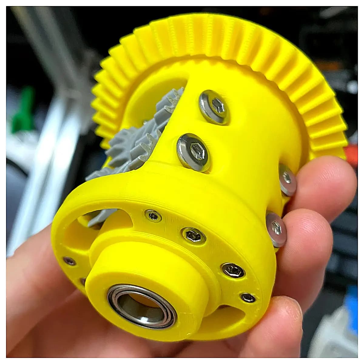 3D Printed 6x6 Military Truck Front Axle Toson Optimized Version Print Part Accessories Components Modification Off Road Parts