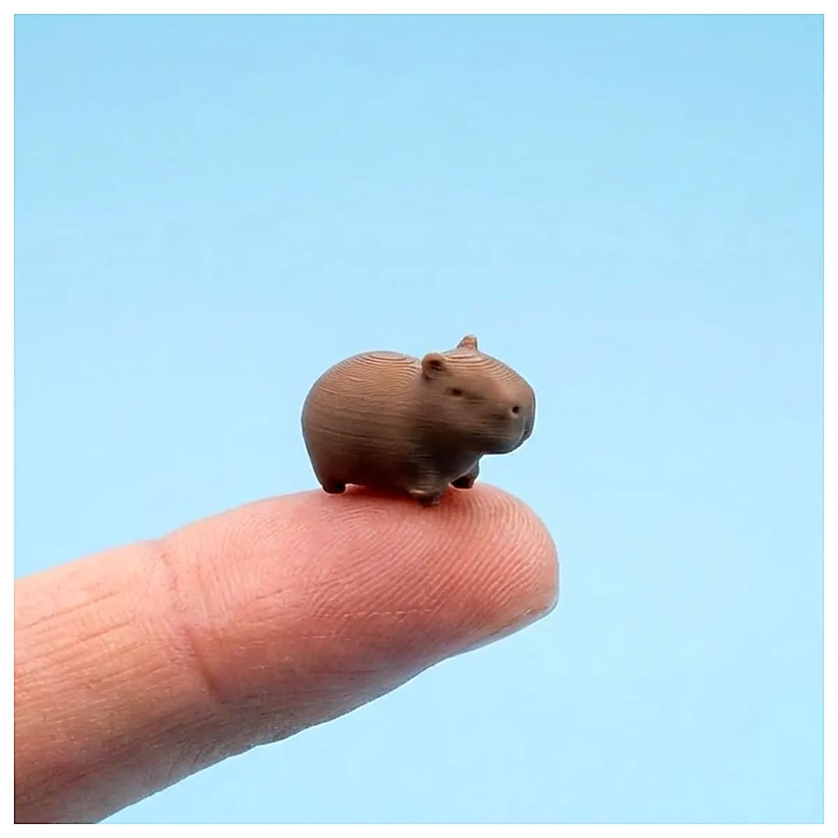 Mini Capybara Plush Toy Realistic Pet Accessories Companion Figure Stuffed Animal Cute Kids Capybara Parts