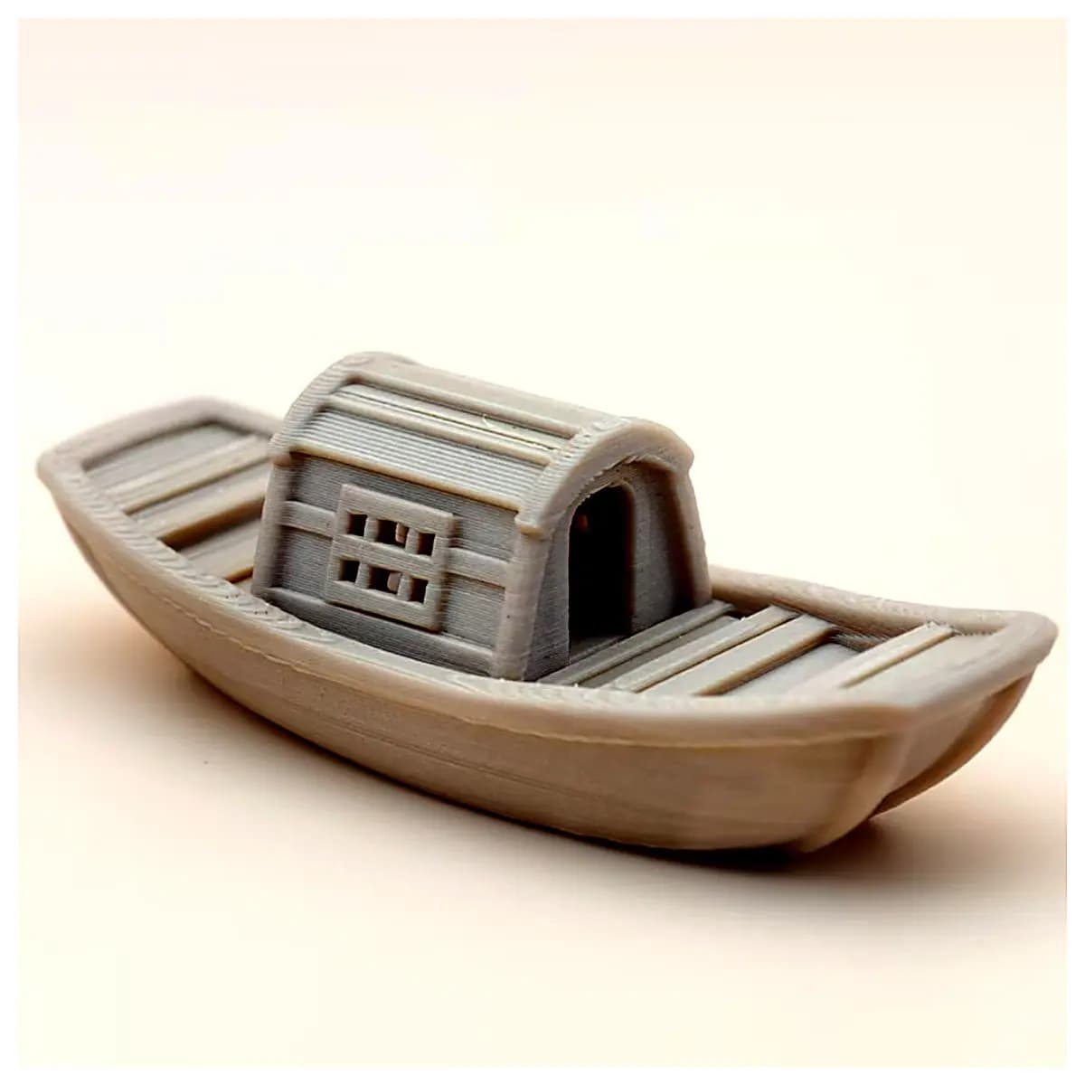 Jiangnan Wubeng Boat Model Floating Water Plaything 30 Minute DIY Print Boat Model Simulation Toy Ship Boat Assembly Puzzle Fun